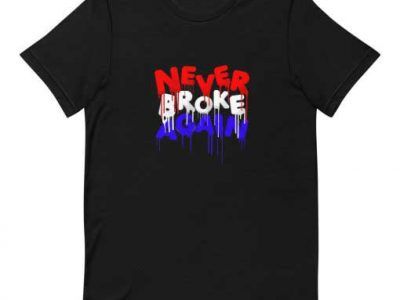 Never Broke Again 4th of July Short-Sleeve Unisex T-Shirt