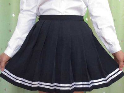 Japanese High Waist Pleated Skirts Anime Cosplay School