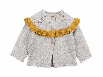 Baby Girl Sweater Coat Ruffle Cardigan Clothes