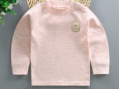 Baby Girls Boys T Shirt Long Sleeve Plaid Clothes 1 to 6Y