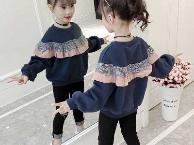 Kids Baby Girl Sweatshirts Clothes Long Sleeve
