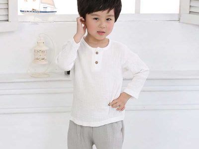 Kids Girls Boys Clothes Casual Shirts 1 to 8Y