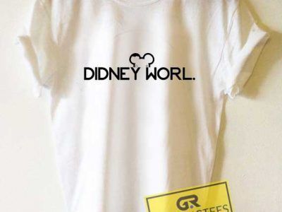 Didney Worl Logo Tee Shirts Graphictees