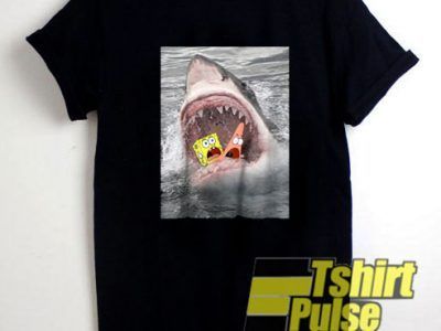 Spongebob Shark Attack shirt tshirtpulse